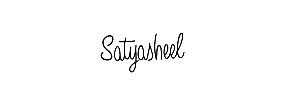 if you are searching for the best signature style for your name Satyasheel. so please give up your signature search. here we have designed multiple signature styles  using Angelique-Rose-font-FFP. Satyasheel signature style 5 images and pictures png