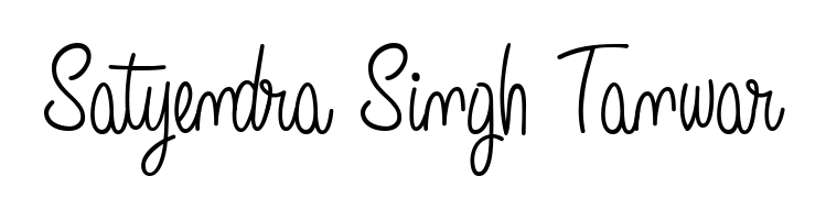 Discover the perfect balance of readability and style for Satyendra Singh Tanwar with Angelique-Rose-font-FFP font. Create your dream signature today. Satyendra Singh Tanwar signature style 5 images and pictures png