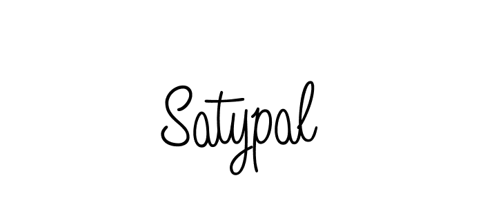 Make a beautiful signature design for name Satypal. With this signature (Angelique-Rose-font-FFP) style, you can create a handwritten signature for free. Satypal signature style 5 images and pictures png