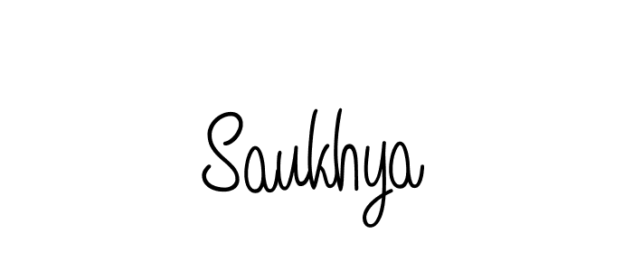 Create a beautiful signature design for name Saukhya. With this signature (Angelique-Rose-font-FFP) fonts, you can make a handwritten signature for free. Saukhya signature style 5 images and pictures png