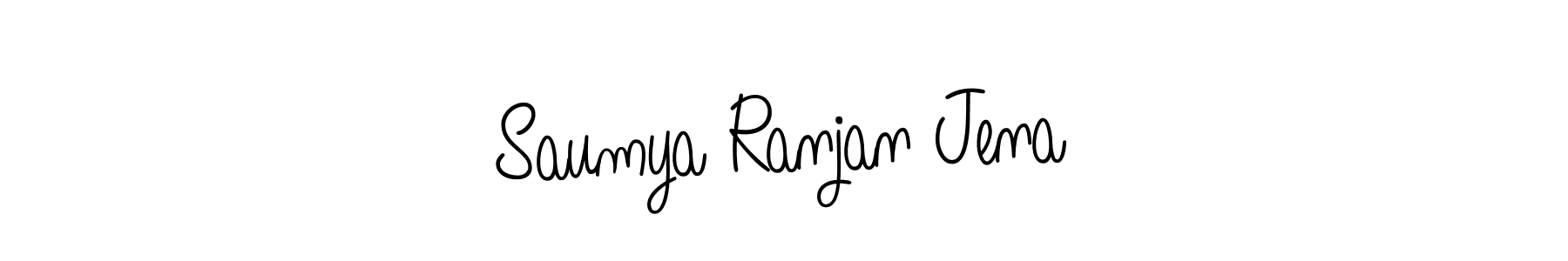 if you are searching for the best signature style for your name Saumya Ranjan Jena. so please give up your signature search. here we have designed multiple signature styles  using Angelique-Rose-font-FFP. Saumya Ranjan Jena signature style 5 images and pictures png