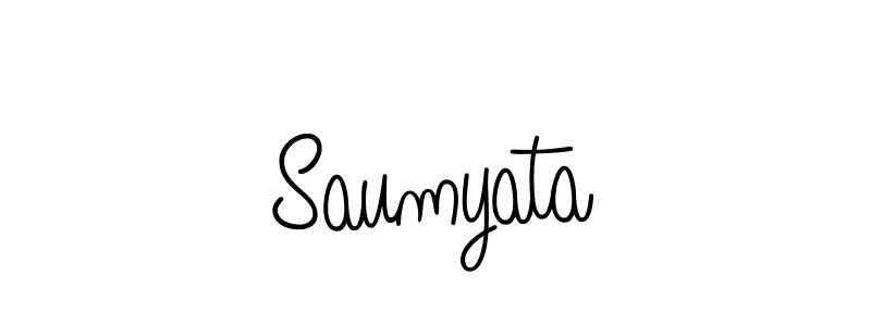 Similarly Angelique-Rose-font-FFP is the best handwritten signature design. Signature creator online .You can use it as an online autograph creator for name Saumyata. Saumyata signature style 5 images and pictures png