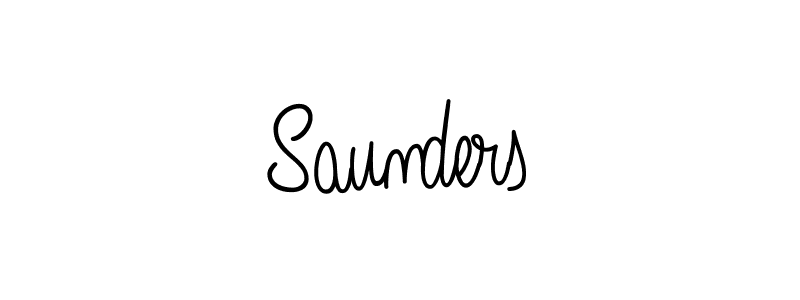 How to Draw Saunders signature style? Angelique-Rose-font-FFP is a latest design signature styles for name Saunders. Saunders signature style 5 images and pictures png
