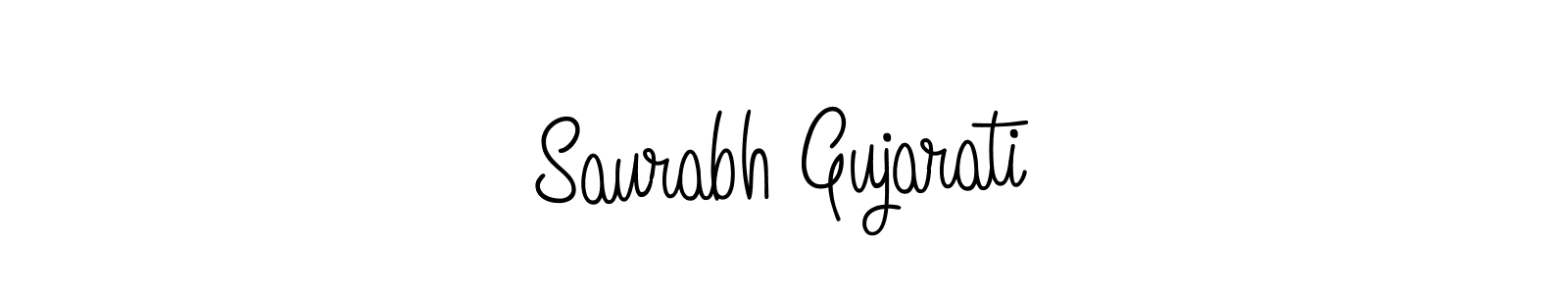 Make a beautiful signature design for name Saurabh Gujarati. Use this online signature maker to create a handwritten signature for free. Saurabh Gujarati signature style 5 images and pictures png