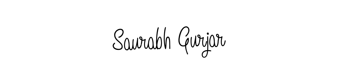 Once you've used our free online signature maker to create your best signature Angelique-Rose-font-FFP style, it's time to enjoy all of the benefits that Saurabh Gurjar name signing documents. Saurabh Gurjar signature style 5 images and pictures png