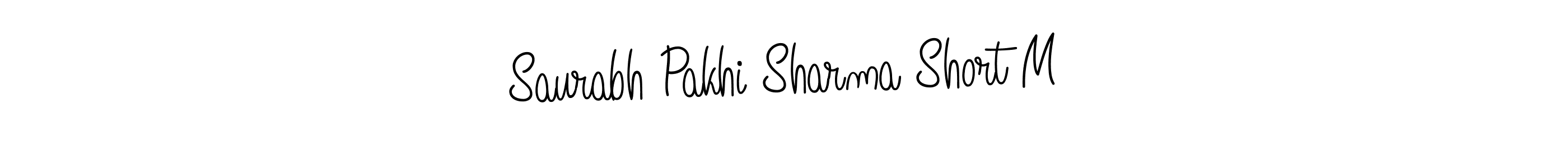 You can use this online signature creator to create a handwritten signature for the name Saurabh Pakhi Sharma Short M. This is the best online autograph maker. Saurabh Pakhi Sharma Short M signature style 5 images and pictures png