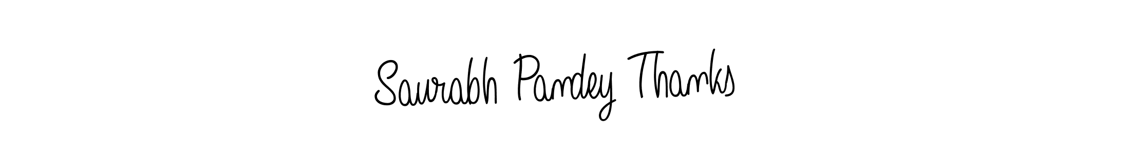 Also we have Saurabh Pandey Thanks  name is the best signature style. Create professional handwritten signature collection using Angelique-Rose-font-FFP autograph style. Saurabh Pandey Thanks  signature style 5 images and pictures png