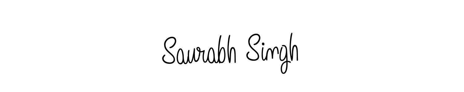 How to Draw Saurabh Singh  signature style? Angelique-Rose-font-FFP is a latest design signature styles for name Saurabh Singh . Saurabh Singh  signature style 5 images and pictures png