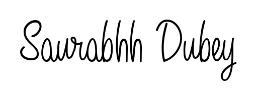 Make a beautiful signature design for name Saurabhh Dubey. Use this online signature maker to create a handwritten signature for free. Saurabhh Dubey signature style 5 images and pictures png