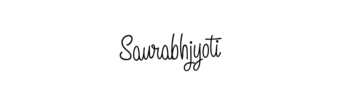 Make a beautiful signature design for name Saurabhjyoti. Use this online signature maker to create a handwritten signature for free. Saurabhjyoti signature style 5 images and pictures png