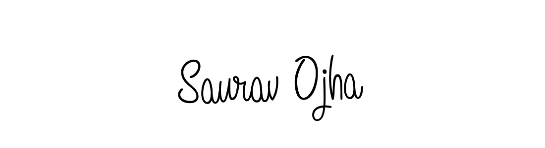 if you are searching for the best signature style for your name Saurav Ojha. so please give up your signature search. here we have designed multiple signature styles  using Angelique-Rose-font-FFP. Saurav Ojha signature style 5 images and pictures png