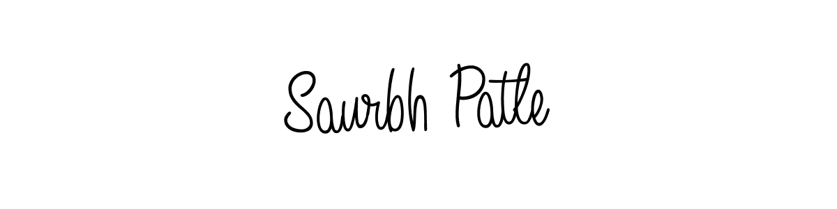 How to Draw Saurbh Patle signature style? Angelique-Rose-font-FFP is a latest design signature styles for name Saurbh Patle. Saurbh Patle signature style 5 images and pictures png