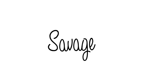 The best way (Angelique-Rose-font-FFP) to make a short signature is to pick only two or three words in your name. The name Savage include a total of six letters. For converting this name. Savage signature style 5 images and pictures png