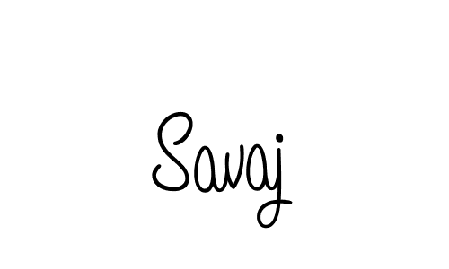 Make a beautiful signature design for name Savaj. Use this online signature maker to create a handwritten signature for free. Savaj signature style 5 images and pictures png