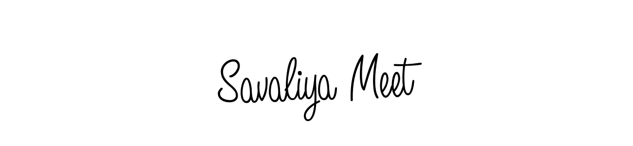 Here are the top 10 professional signature styles for the name Savaliya Meet. These are the best autograph styles you can use for your name. Savaliya Meet signature style 5 images and pictures png