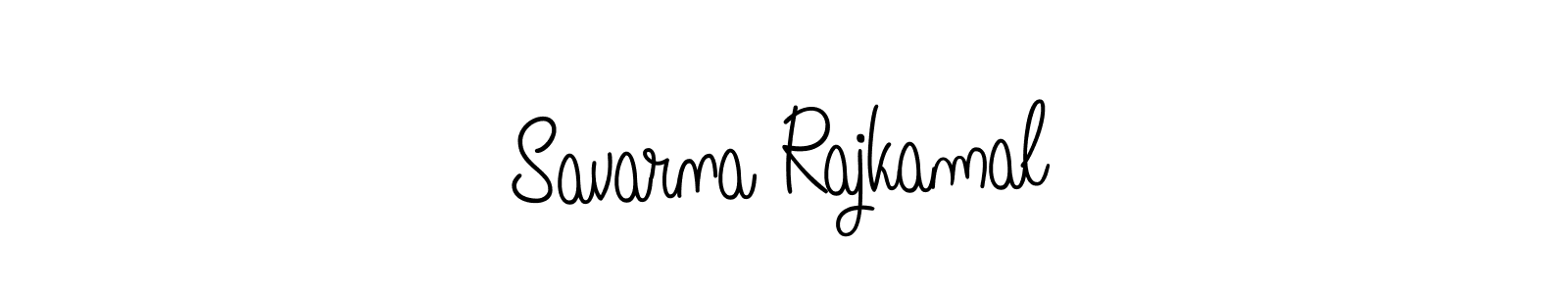 Savarna Rajkamal stylish signature style. Best Handwritten Sign (Angelique-Rose-font-FFP) for my name. Handwritten Signature Collection Ideas for my name Savarna Rajkamal. Savarna Rajkamal signature style 5 images and pictures png