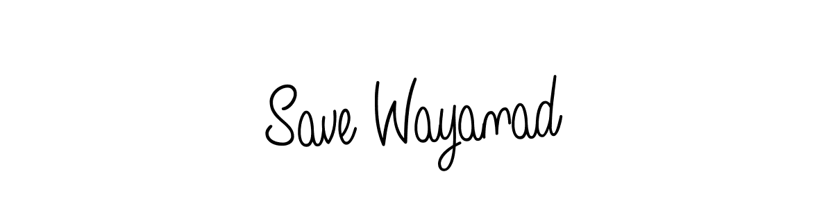 if you are searching for the best signature style for your name Save Wayanad. so please give up your signature search. here we have designed multiple signature styles  using Angelique-Rose-font-FFP. Save Wayanad signature style 5 images and pictures png