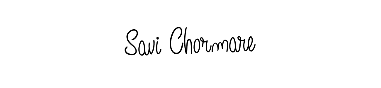 Also we have Savi Chormare name is the best signature style. Create professional handwritten signature collection using Angelique-Rose-font-FFP autograph style. Savi Chormare signature style 5 images and pictures png