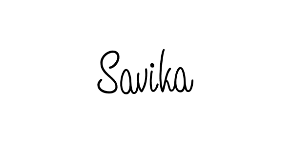 How to Draw Savika signature style? Angelique-Rose-font-FFP is a latest design signature styles for name Savika. Savika signature style 5 images and pictures png