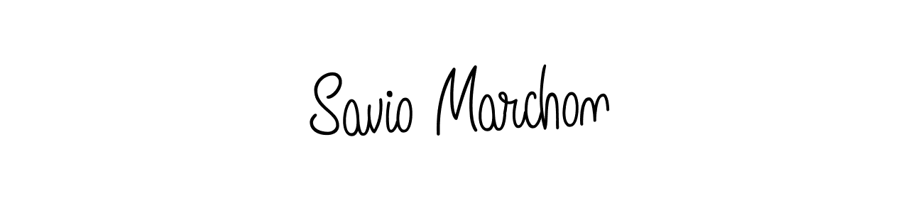 It looks lik you need a new signature style for name Savio Marchon. Design unique handwritten (Angelique-Rose-font-FFP) signature with our free signature maker in just a few clicks. Savio Marchon signature style 5 images and pictures png