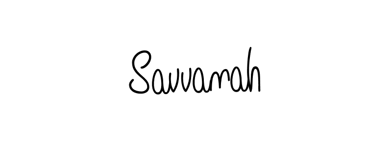 Design your own signature with our free online signature maker. With this signature software, you can create a handwritten (Angelique-Rose-font-FFP) signature for name Savvanah. Savvanah signature style 5 images and pictures png