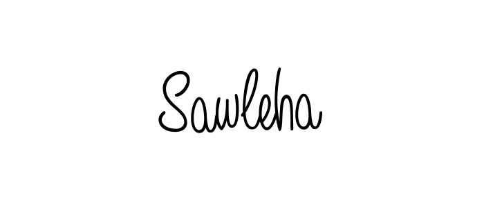 Create a beautiful signature design for name Sawleha. With this signature (Angelique-Rose-font-FFP) fonts, you can make a handwritten signature for free. Sawleha signature style 5 images and pictures png