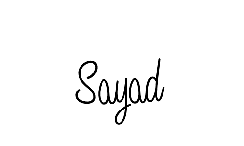 Once you've used our free online signature maker to create your best signature Angelique-Rose-font-FFP style, it's time to enjoy all of the benefits that Sayad name signing documents. Sayad signature style 5 images and pictures png