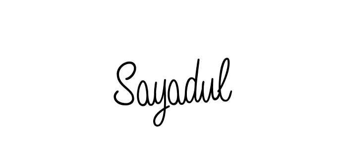 It looks lik you need a new signature style for name Sayadul. Design unique handwritten (Angelique-Rose-font-FFP) signature with our free signature maker in just a few clicks. Sayadul signature style 5 images and pictures png