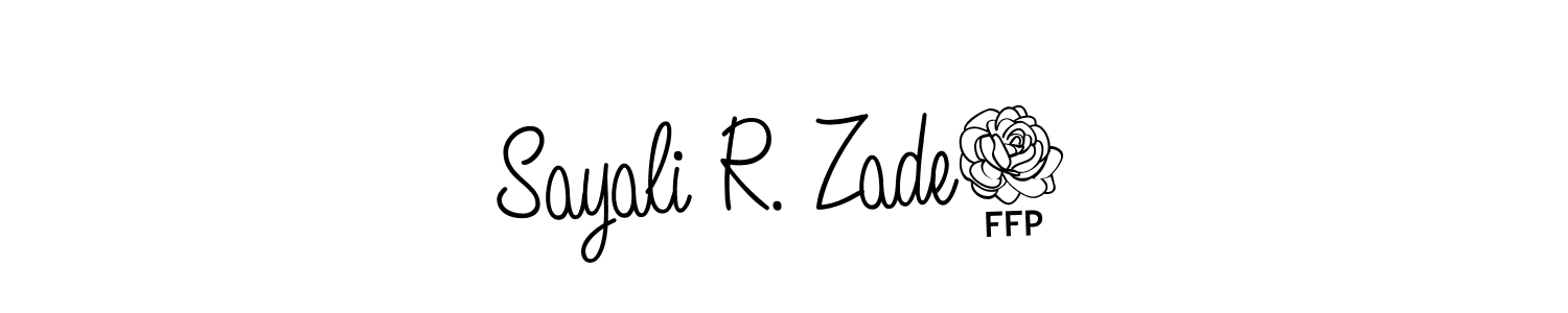 You can use this online signature creator to create a handwritten signature for the name Sayali R. Zade1. This is the best online autograph maker. Sayali R. Zade1 signature style 5 images and pictures png