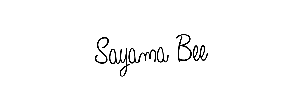 Make a short Sayama Bee signature style. Manage your documents anywhere anytime using Angelique-Rose-font-FFP. Create and add eSignatures, submit forms, share and send files easily. Sayama Bee signature style 5 images and pictures png