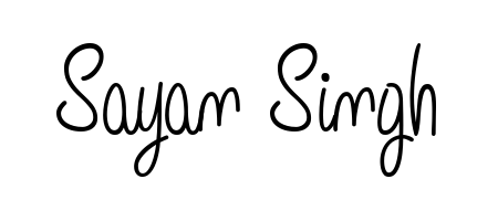 Upgrade your professional image with Sayan Singh signature created with Angelique-Rose-font-FFP font. Fast, free, and watermark-free download. Sayan Singh signature style 5 images and pictures png