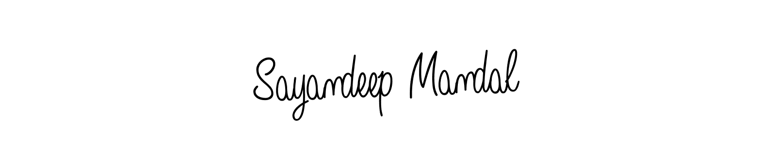 How to Draw Sayandeep Mandal signature style? Angelique-Rose-font-FFP is a latest design signature styles for name Sayandeep Mandal. Sayandeep Mandal signature style 5 images and pictures png