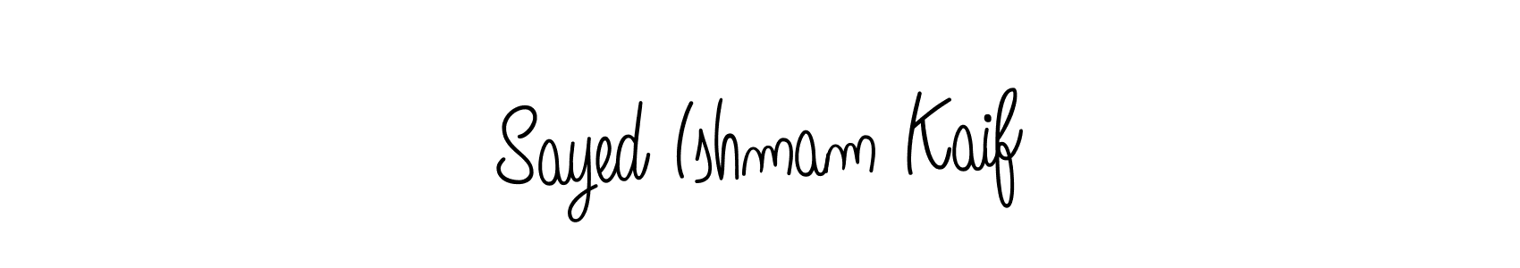 if you are searching for the best signature style for your name Sayed Ishmam Kaif. so please give up your signature search. here we have designed multiple signature styles  using Angelique-Rose-font-FFP. Sayed Ishmam Kaif signature style 5 images and pictures png