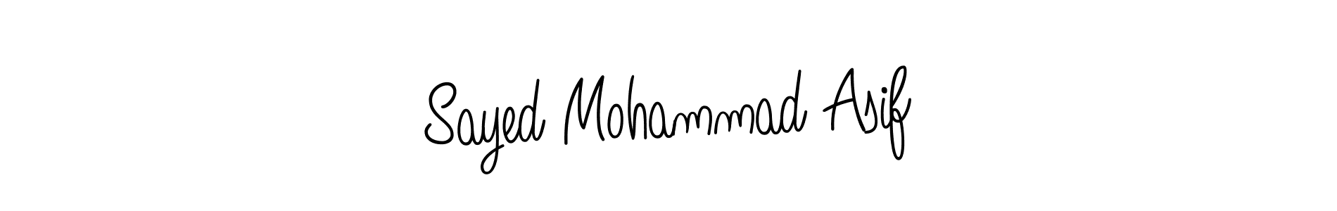 How to Draw Sayed Mohammad Asif signature style? Angelique-Rose-font-FFP is a latest design signature styles for name Sayed Mohammad Asif. Sayed Mohammad Asif signature style 5 images and pictures png