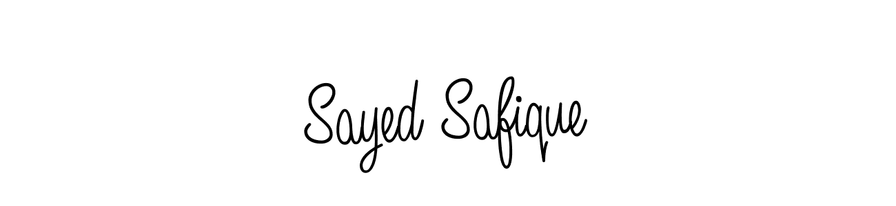 Also You can easily find your signature by using the search form. We will create Sayed Safique name handwritten signature images for you free of cost using Angelique-Rose-font-FFP sign style. Sayed Safique signature style 5 images and pictures png