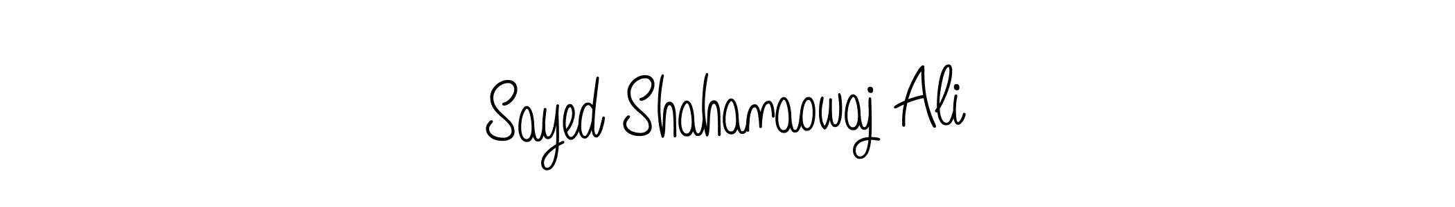 How to make Sayed Shahanaowaj Ali signature? Angelique-Rose-font-FFP is a professional autograph style. Create handwritten signature for Sayed Shahanaowaj Ali name. Sayed Shahanaowaj Ali signature style 5 images and pictures png