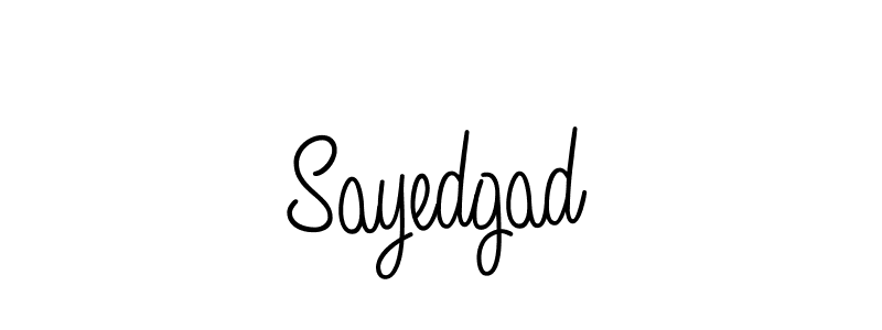 Best and Professional Signature Style for Sayedgad. Angelique-Rose-font-FFP Best Signature Style Collection. Sayedgad signature style 5 images and pictures png