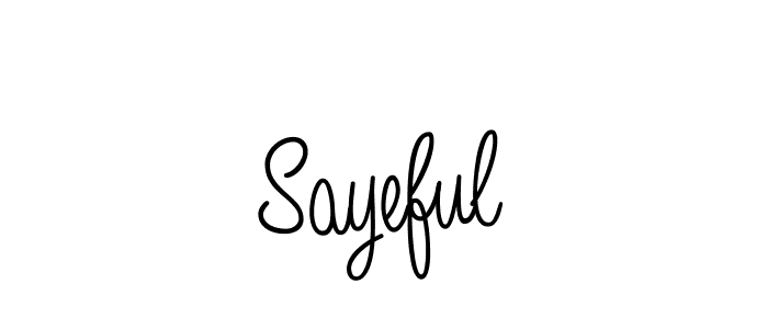 How to Draw Sayeful signature style? Angelique-Rose-font-FFP is a latest design signature styles for name Sayeful. Sayeful signature style 5 images and pictures png