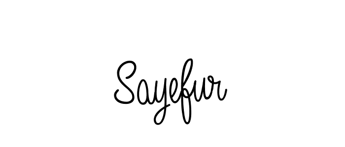 You can use this online signature creator to create a handwritten signature for the name Sayefur. This is the best online autograph maker. Sayefur signature style 5 images and pictures png