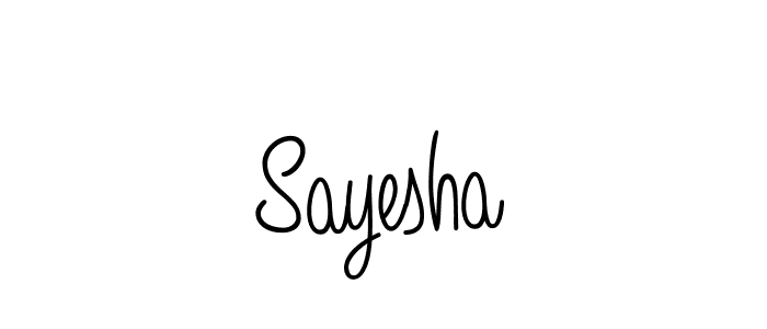 This is the best signature style for the Sayesha name. Also you like these signature font (Angelique-Rose-font-FFP). Mix name signature. Sayesha signature style 5 images and pictures png