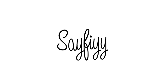 Best and Professional Signature Style for Sayfiyy. Angelique-Rose-font-FFP Best Signature Style Collection. Sayfiyy signature style 5 images and pictures png