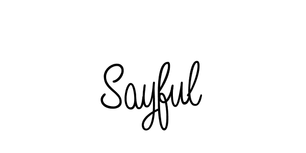 This is the best signature style for the Sayful name. Also you like these signature font (Angelique-Rose-font-FFP). Mix name signature. Sayful signature style 5 images and pictures png