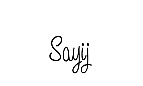 Check out images of Autograph of Sayij name. Actor Sayij Signature Style. Angelique-Rose-font-FFP is a professional sign style online. Sayij signature style 5 images and pictures png