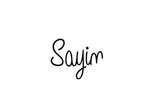 This is the best signature style for the Sayin name. Also you like these signature font (Angelique-Rose-font-FFP). Mix name signature. Sayin signature style 5 images and pictures png