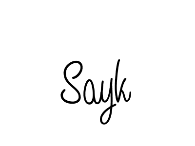 This is the best signature style for the Sayk name. Also you like these signature font (Angelique-Rose-font-FFP). Mix name signature. Sayk signature style 5 images and pictures png