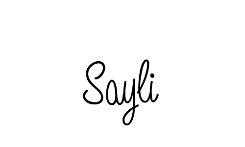 if you are searching for the best signature style for your name Sayli. so please give up your signature search. here we have designed multiple signature styles  using Angelique-Rose-font-FFP. Sayli signature style 5 images and pictures png