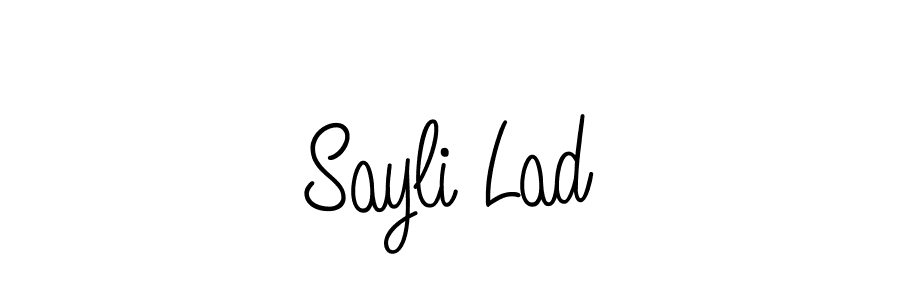 Angelique-Rose-font-FFP is a professional signature style that is perfect for those who want to add a touch of class to their signature. It is also a great choice for those who want to make their signature more unique. Get Sayli Lad name to fancy signature for free. Sayli Lad signature style 5 images and pictures png