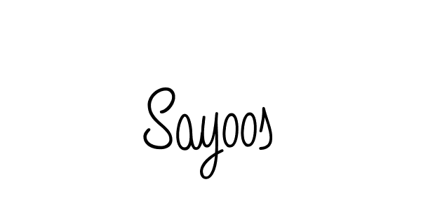 Make a short Sayoos signature style. Manage your documents anywhere anytime using Angelique-Rose-font-FFP. Create and add eSignatures, submit forms, share and send files easily. Sayoos signature style 5 images and pictures png