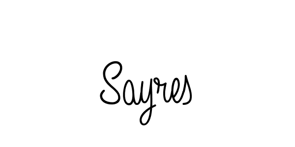 if you are searching for the best signature style for your name Sayres. so please give up your signature search. here we have designed multiple signature styles  using Angelique-Rose-font-FFP. Sayres signature style 5 images and pictures png