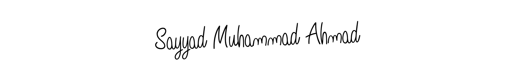 Here are the top 10 professional signature styles for the name Sayyad Muhammad Ahmad. These are the best autograph styles you can use for your name. Sayyad Muhammad Ahmad signature style 5 images and pictures png